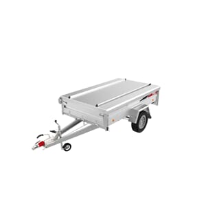 Aluminiums lokk 250x132x10 - Flatt med monteringskit