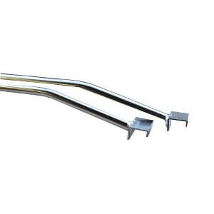 Bøyle lav presenning m/u-profil, Alu B=140-210cm-B=150-180cm