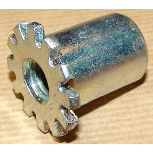 Justermutter m/tannkrans-S 2005-7 / 2504-7 RASK