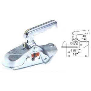 Kulekobling EM300 til AV27B/KF27B, etter 2009, 14mm bolter