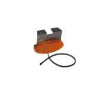 Lykt LED, gul side m/refleks og C-brakett, 0,5m-Flatpoint II