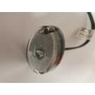 LED- markeringslys klar,  Oval