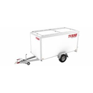 Skaphenger 6254 1300 kg hvit|h=150cm|m/bakdør