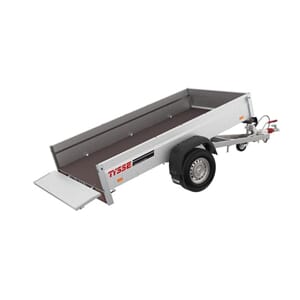 Tilhenger 6277 1300kg m/ forsterket bakkarm
