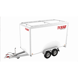 Skaphenger 6308 2000 kg hvit|h=180cm|m/bakdør